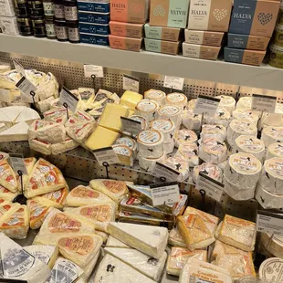 Cheese selection