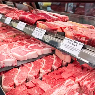 Mollie Stone's Market Meat in Pac Heights San Francisco