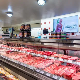 Mollie Stone's Market Meat in Pac Heights San Francisco