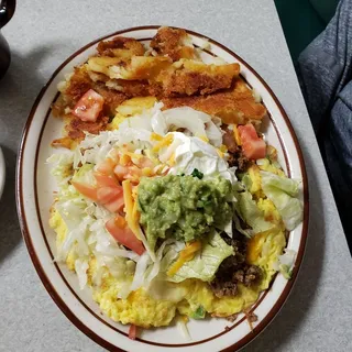 Tostada Omelette
