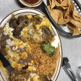 Chile Verde Enchilada