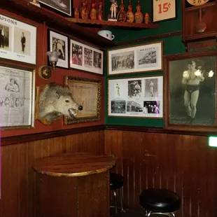 There's a Boar's Head on the wall!