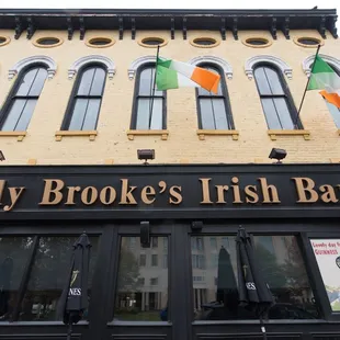 the front of the pub