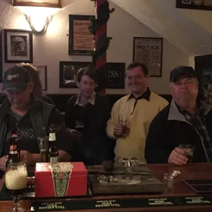 Some regulars at the bar