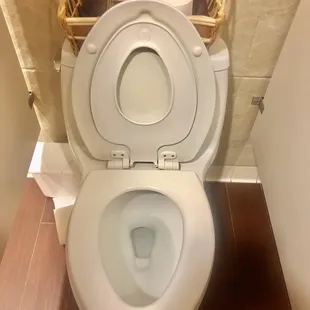 A toilet seat for most people