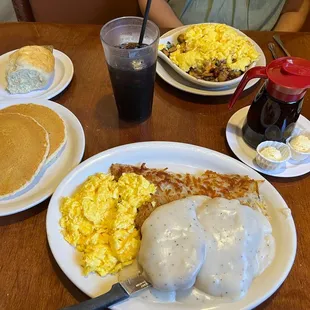 Chicken Country Fried Steak (2) &amp; Eggs Hobo Skillet