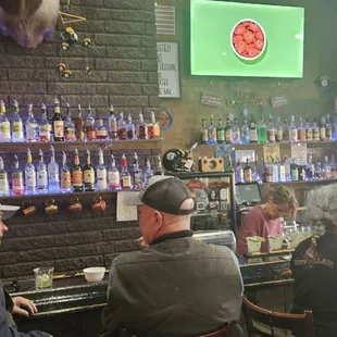 The bar, where all the magic was happening.