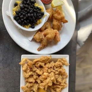 Fried Shrimp and clam strips