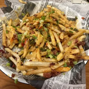 Loaded cheese fries