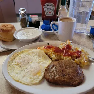 Sausage breakfast