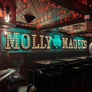 the interior of a restaurant