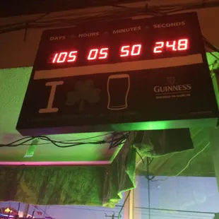 Countdown until St Patrick&apos;s Day..