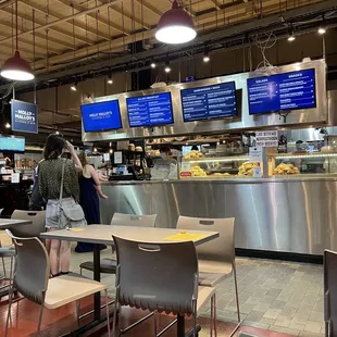 Take our order area