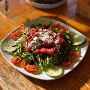 Watermelon Salad @ Molly Malone&apos;s Irish Pub &amp; restaurant.