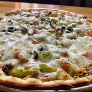 Veggie Pizza @ Molly Malone&apos;s Irish Pub &amp; restaurant.