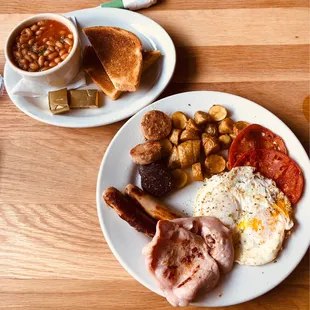 a full english breakfast