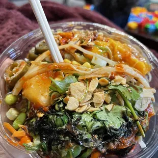 This was my first time having a poke bowl.