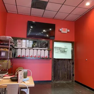 Inside