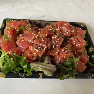 Tuna Tataki appetizer