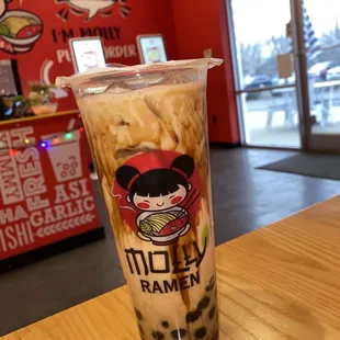 Brown Sugar Dirty Tea
