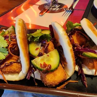 Bao buns with tofu
