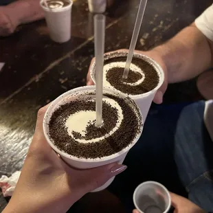 Frozen Irish Coffees