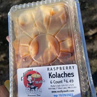 To go-which was our treat for the entire bicycle group that rode the Luce Line on Sunday!
