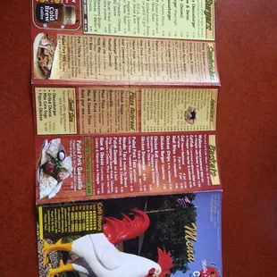 Menu on 4.14.22