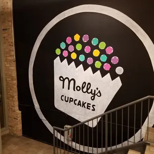 the entrance to the building