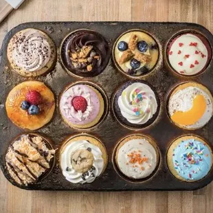 Dozen Assorted Center Filled Cupcakes