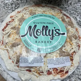 Take &amp; bake pizza