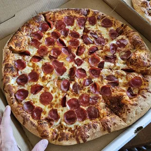 Cheese and pep! 18inch
