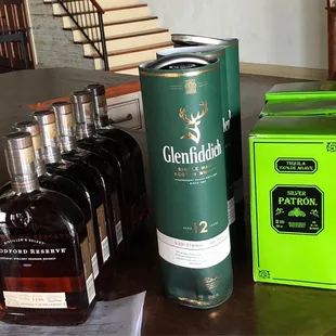 Adding to our list of wonderful bourbon's, scotch, and tequila. Come try.