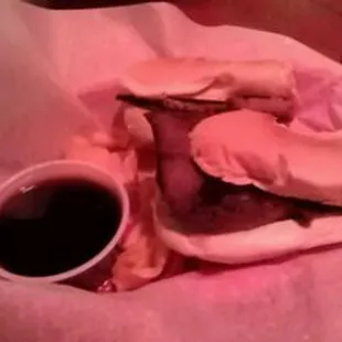 Truly sad cajun beef dip