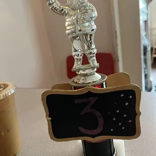 My festive table marker.