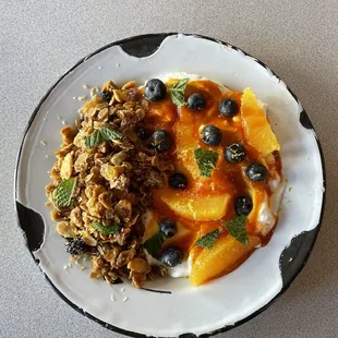 carrot yogurt parfait