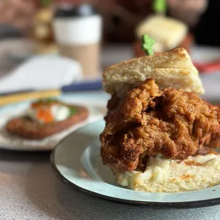Hot Chicken Sandwich