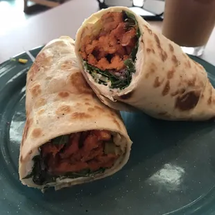 Sweet Potato Burrito