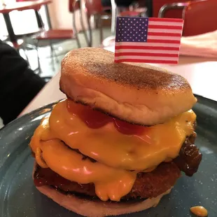 Sausage Patty Sandwich