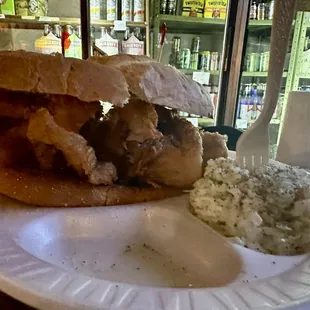 Fish sandwich