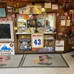 Kitchen ordering area