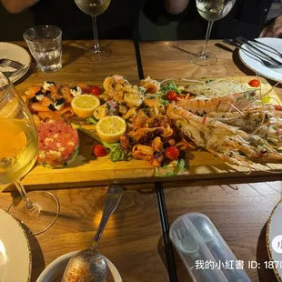 paella, food