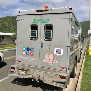 Came up on their truck in my neighborhood right about the time they're scheduled to open.