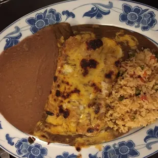 Cheese enchiladas