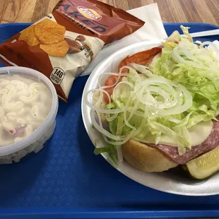 Regular size Italian cold sub