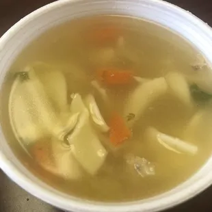 great cup of homemade soup!