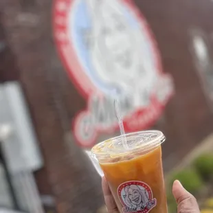 americano with oat milk