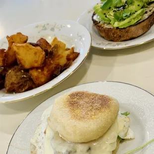 Dirty Nati, Potatoes and Avocado Toast