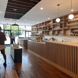 interior, sushi and sashimi