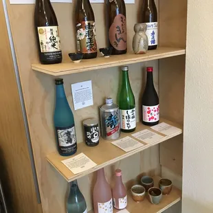 Sake too!